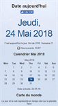 Mobile Screenshot of dateaujourdhui.com